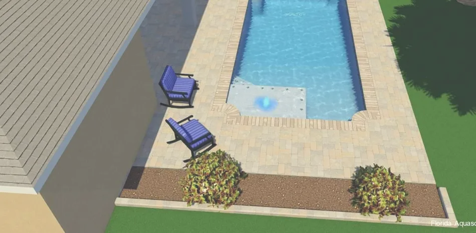 pool 3d design rendering lakeland fl